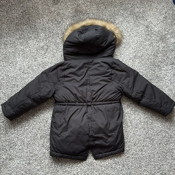 Crewcuts Black Parka girls size XS - Picture 4 of 6